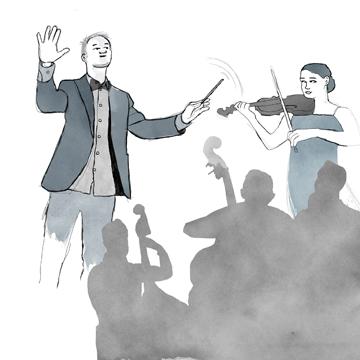 Vertrauen als Führungskultur Dirigent Orchester